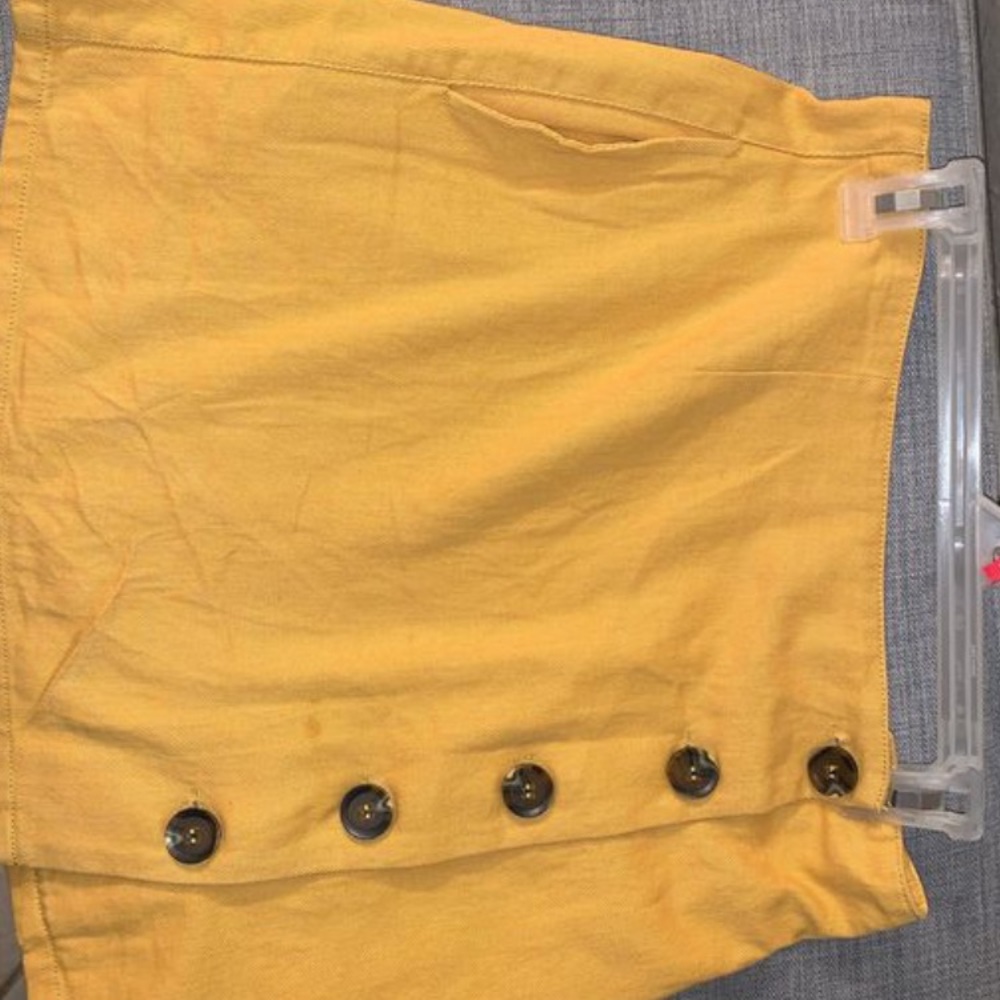 Yellow skirt